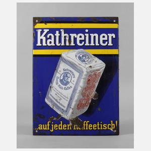 Emailleschild Kathreiner