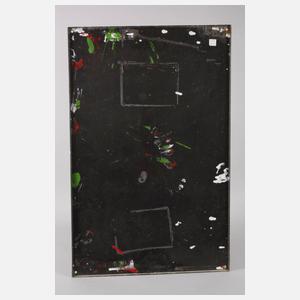 Emailleschild Singer