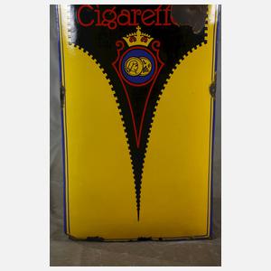 Emailleschild Problem Cigaretten
