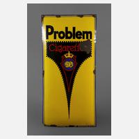 Emailleschild Problem Cigaretten111