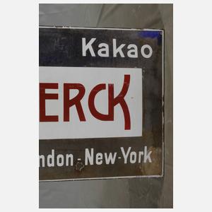 Emailleschild Stollwerck