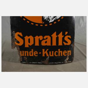 Emailleschild Spratt's