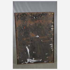 Emailleschild Stern Brot