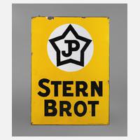 Emailleschild Stern Brot111