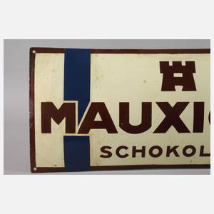 Emailleschild Mauxion
