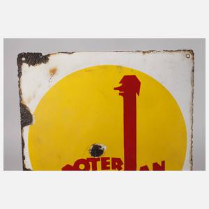 Emailleschild Groterjan