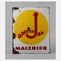 Emailleschild Groterjan111