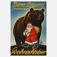 Werbeplakat Bärenbrauerei111