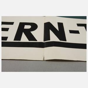 Werbeplakat Lotterie