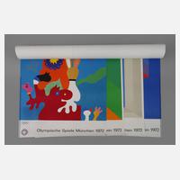 Vier Plakate Olympische Spiele München 1972111