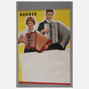 Werbeplakat Hohner