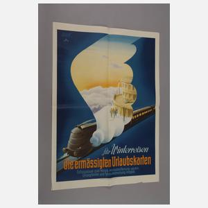 Plakat Winterreisen