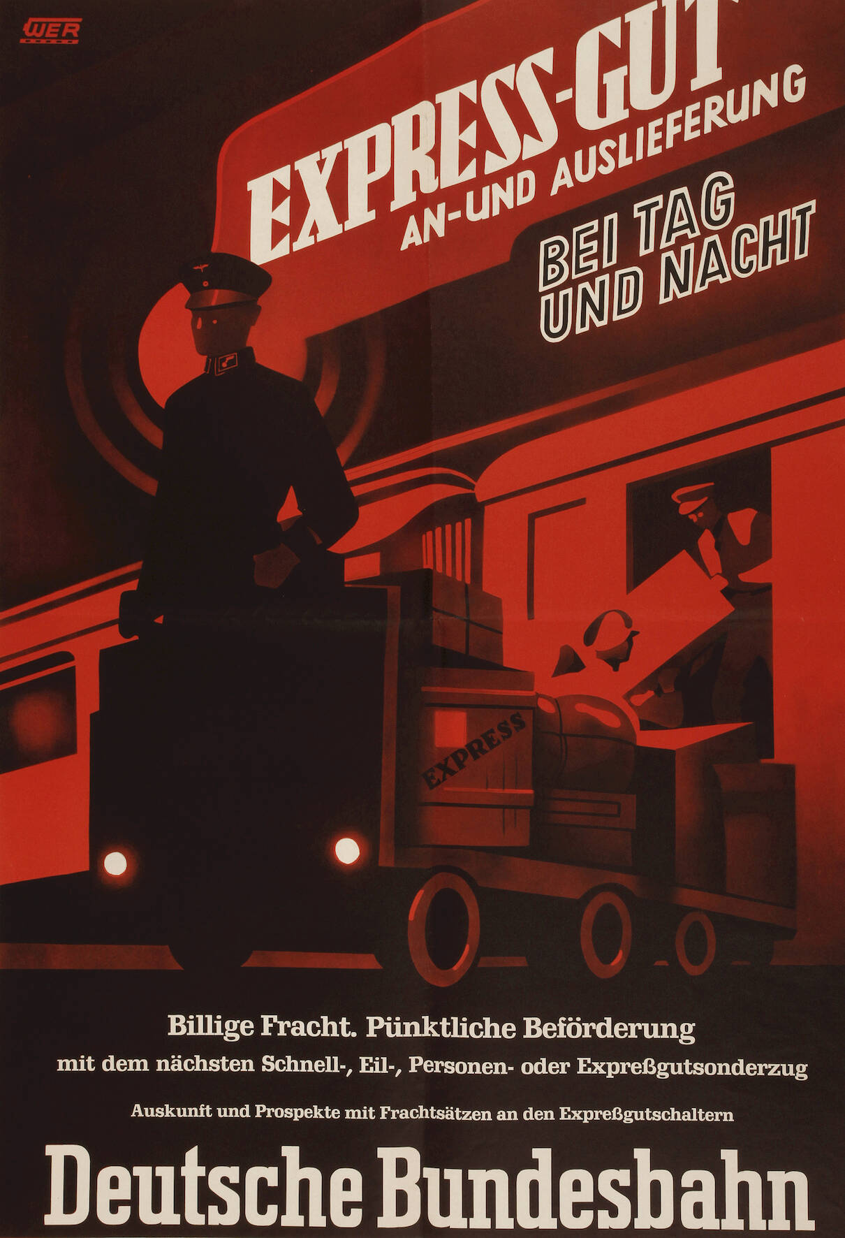Plakat Deutsche Bundesbahn