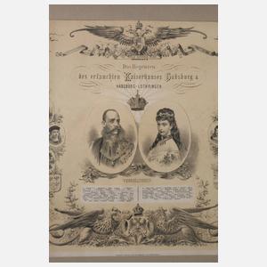 Liste der Regenten des Kaiserhauses Habsburg