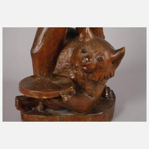 Figürlicher Flaschenhalter