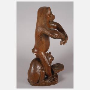 Figürlicher Flaschenhalter