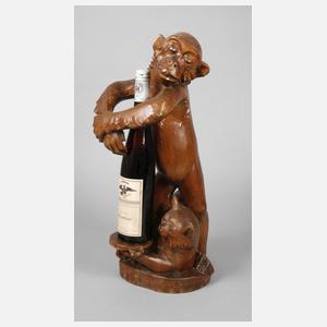 Figürlicher Flaschenhalter