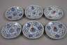Sechs Zierteller China