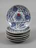 Sechs Zierteller China