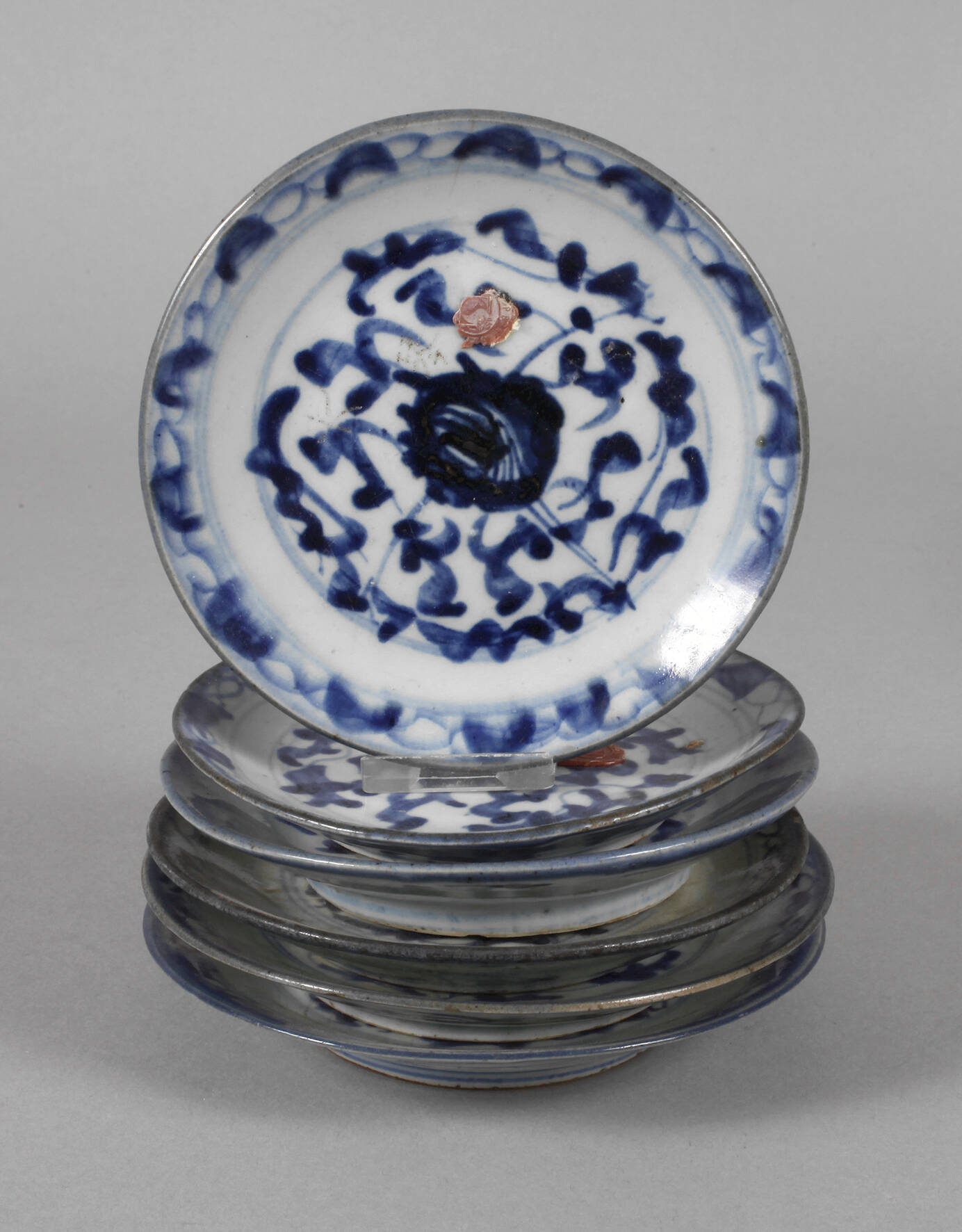 Sechs Zierteller China