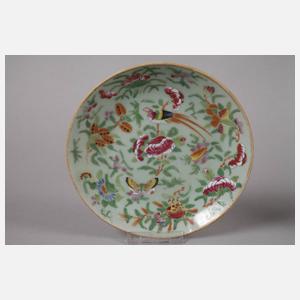 Zwei Zierteller Seladon