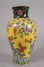 Vase Emaillemalerei