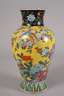 Vase Emaillemalerei