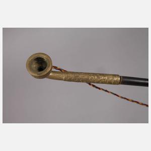 Reisebesteck und Pfeife