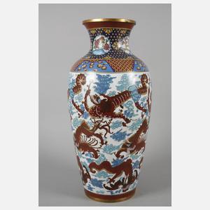 Große Vase Cloisonné