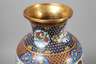 Große Vase Cloisonné