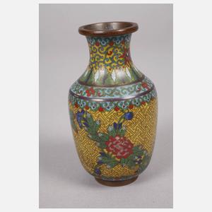 Zwei Vasen Cloisonné