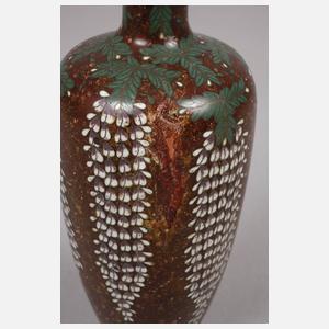 Zwei Vasen Cloisonné