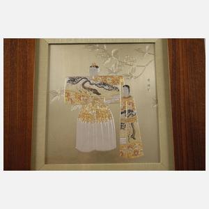 Chokin Zierplatte Japan