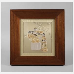 Chokin Zierplatte Japan