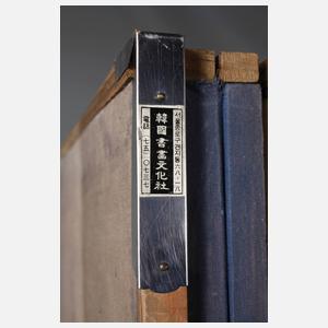 Großer asiatischer Paravent