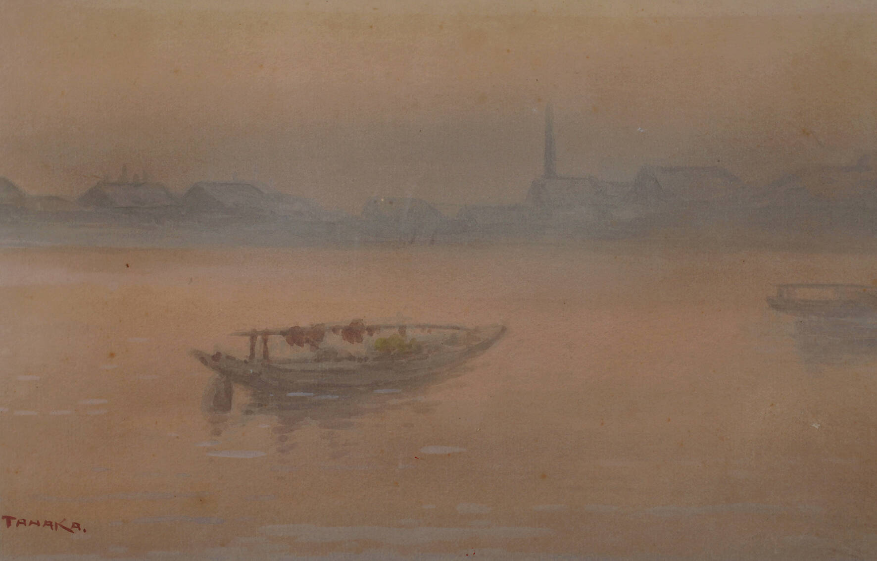 KanejiroTanaka, attr., Morgen am See