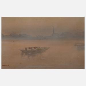 KanejiroTanaka, attr., Morgen am See