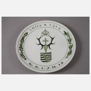 Meissen Regimentsteller Jäger-Bataillon Sachsen