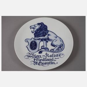 Meissen Regimentsteller Garde-Reiter-Regiment Sachsen