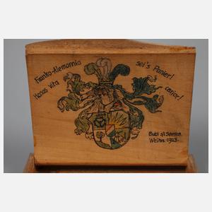 Studentische Zigarettendose