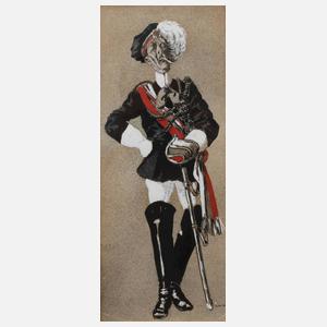 Studentische Karikatur