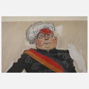 Studentische Karikatur