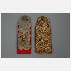 Preußen, Konvolut Schulterstücke