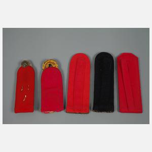 Preußen, Konvolut Schulterstücke