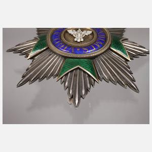 Hausorden vom Weißen Falken, Bruststern zum Großkreuz