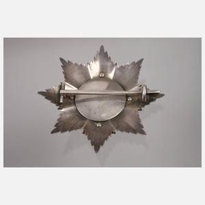 Hausorden vom Weißen Falken, Bruststern zum Großkreuz