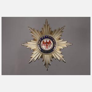 Roter Adler Orden, Bruststern zum Großkreuz