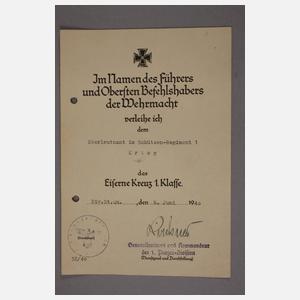 Ritterkreuznachlass Major Krieg