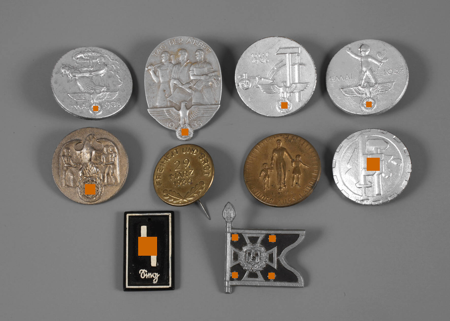 Konvolut Kleinabzeichen 3. Reich