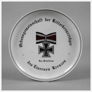 Teller Ordensgemeinschaft der Ritterkreuzträger
